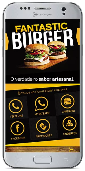 Cartão Interativo CAS Design
