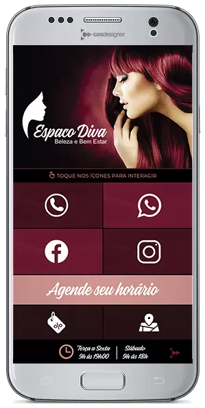 Cartão Interativo CAS Design