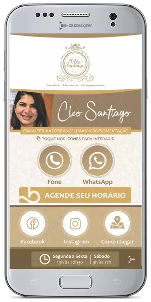 Cartão Interativo CAS Design