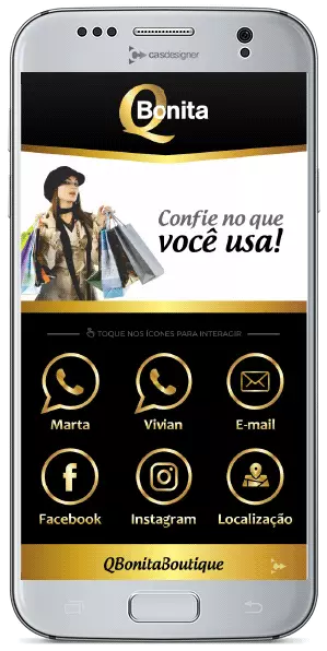 Cartão Interativo CAS Design