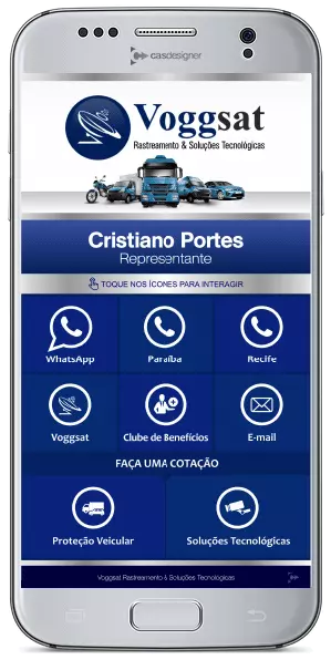 Cartão Interativo CAS Design