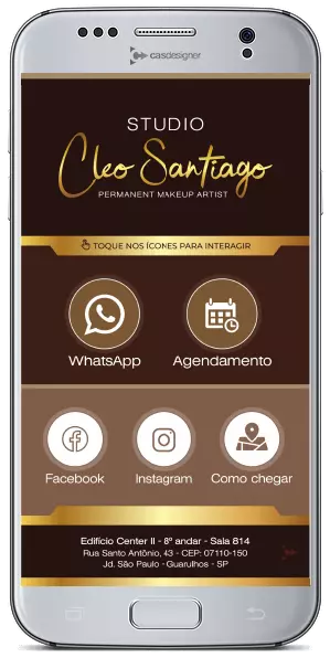 Cartão Interativo CAS Design